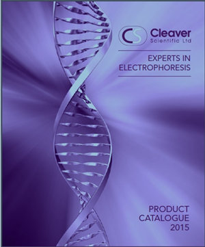Cleaver: Specialist Catalogue for Electrophoresis Equipment & Supplies