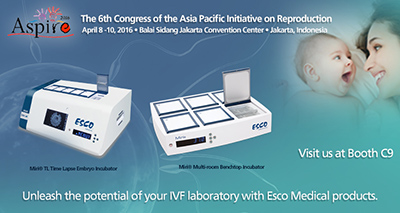 Meet our Embryo Incubators at ASPIRE Congress 2016!
