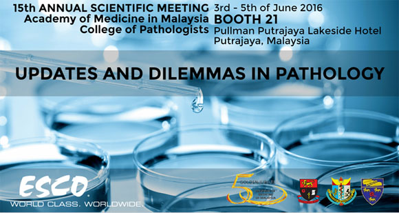 Visit Esco at CPATHASM2016 in Putrajaya, Malaysia